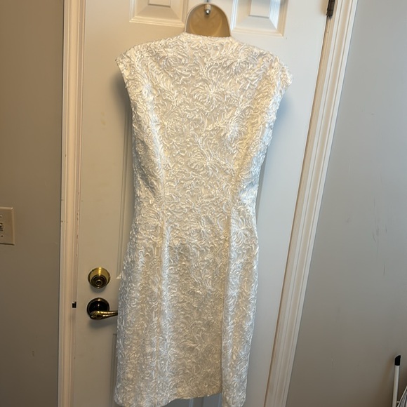 Sue Wong white lace dress size 10 - Picture 3 of 4